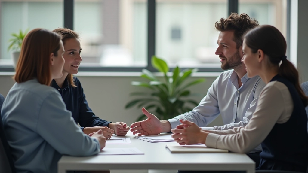 Team collaboratie workshop met deelnemers in actief gesprek