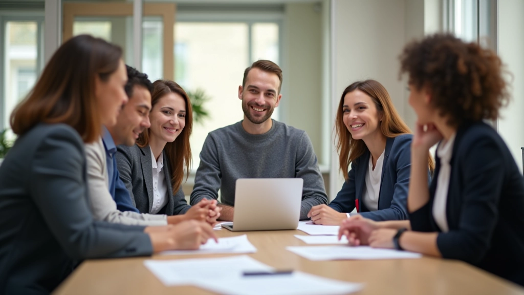 Successful project team celebrating completed milestone